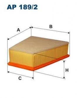 Фильтр воздуха FILTRON AP1892 (фото 1)