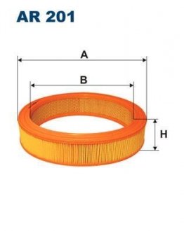 Фільтр повітря FILTRON AR201