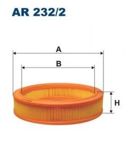 Фільтр повітря FILTRON AR2322