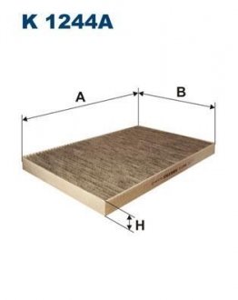 Фильтр салона FILTRON K1244A