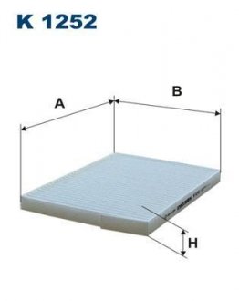 Фильтр салона FILTRON K1252