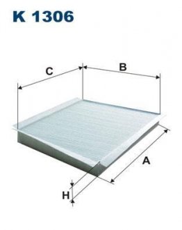 Фільтр повітря (салону) FILTRON K1306