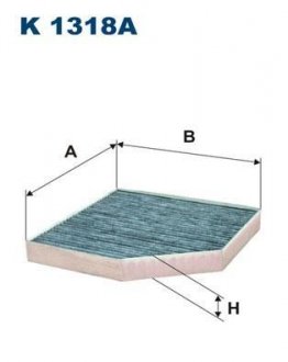 Фильтр салона FILTRON K1318A