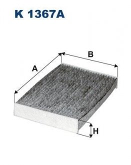 Фільтр салону FILTRON K1367A