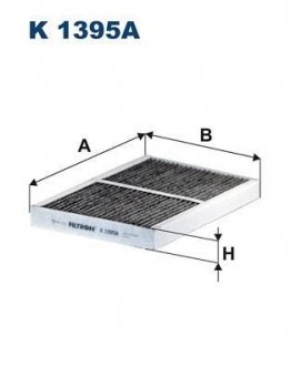 Фільтр повітря (салону) FILTRON K1395A
