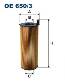 Фильтр масла FILTRON OE6503 (фото 1)