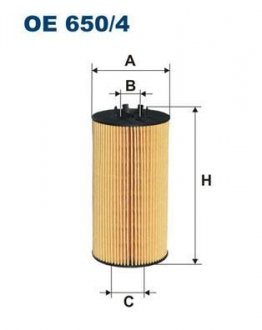 Фильтр масла FILTRON OE6504