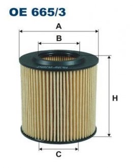 Фильтр масла FILTRON OE6653