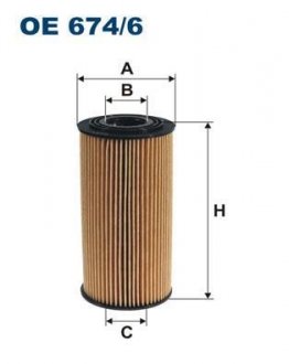 Фильтр масла FILTRON OE6746