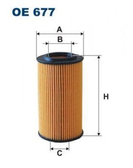 Фильтр масла FILTRON OE677