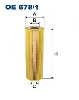 Фільтр масла FILTRON OE6781