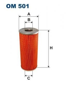 Фильтр масла FILTRON OM501