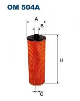 Фільтр масла FILTRON OM504A