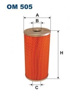 Фильтр масла FILTRON OM505