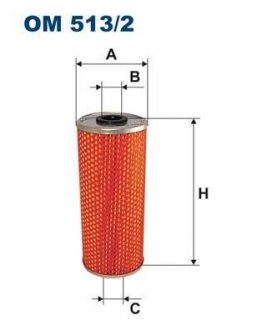 Фильтр масла FILTRON OM5132