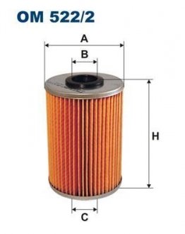 Фільтр масла FILTRON OM5222