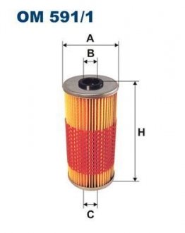 Фильтр масла FILTRON OM5911