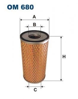 Фільтр масла FILTRON OM680