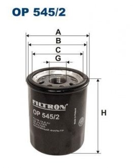 Фільтр масла FILTRON OP5452