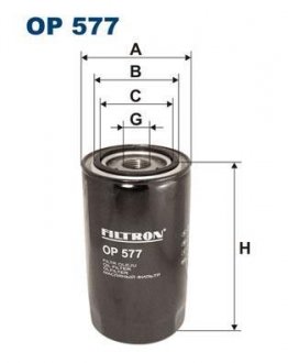 Фильтр масла FILTRON OP577