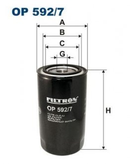 Фільтр масла FILTRON OP5927