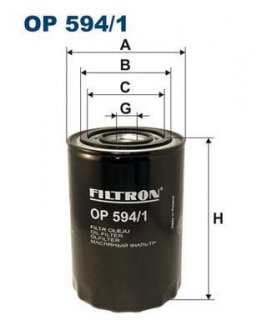 Фильтр масла FILTRON OP5941