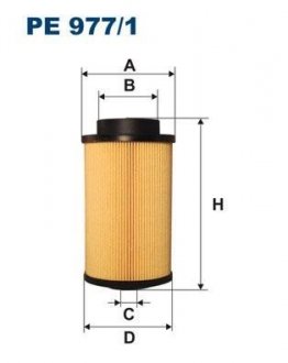 Фільтр палива FILTRON PE9771