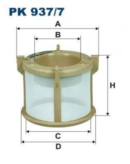 Фильтр топлива FILTRON PK9377