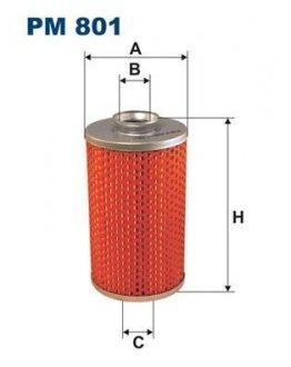 Фильтр топлива FILTRON PM801