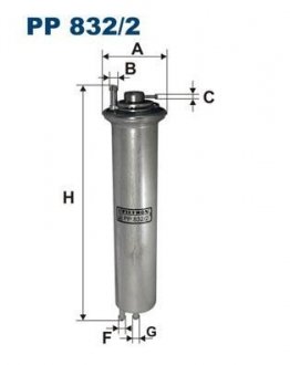 Фильтр топлива FILTRON PP8322 (фото 1)