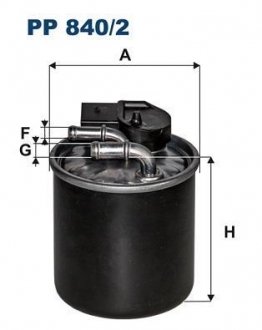 Фильтр топлива FILTRON PP8402 (фото 1)