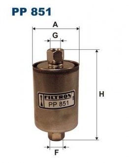 Фильтр топлива FILTRON PP851