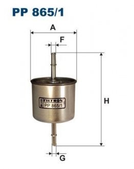 Фильтр топлива FILTRON PP8651