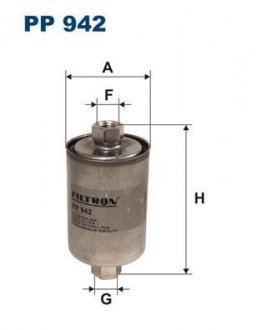 Фильтр топлива FILTRON PP942