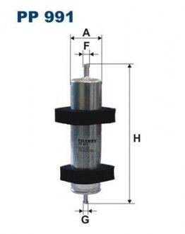 Фильтр топлива FILTRON PP991