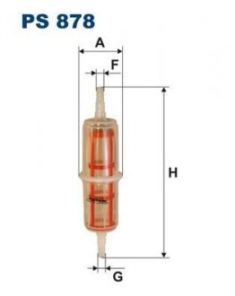 Фильтр топлива FILTRON PS878