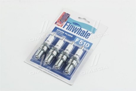 Свічка запалення ВАЗ 2108-2115, 1117-1119 8 клап. 21214 (компл.4 шт) Finwhale F510
