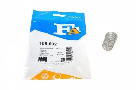 Фото пружина глушника E38/90/91 Fischer Automotive One (FA1) 105902 Пружина глушника E38/90/91 Fischer Automotive One (FA1) 105902