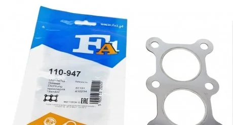 Фото прокладка трубы вихлопної FA1 Fischer Automotive One (FA1) 110-947 Прокладка трубы вихлопної FA1 Fischer Automotive One (FA1) 110-947
