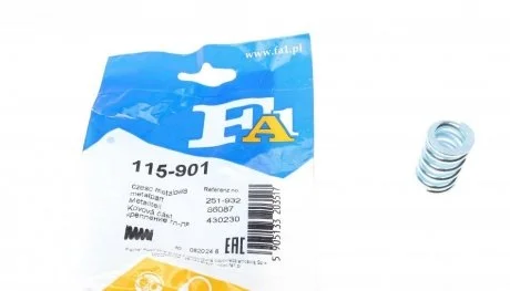 Фото пружина кріплення труби вихлопної FA1 Fischer Automotive One (FA1) 115-901 Пружина кріплення труби вихлопної FA1 Fischer Automotive One (FA1) 115-901