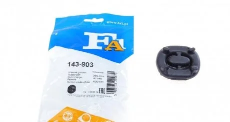 Гумова підвіска глушника DB 124/126 Fischer Automotive One (FA1) 143903