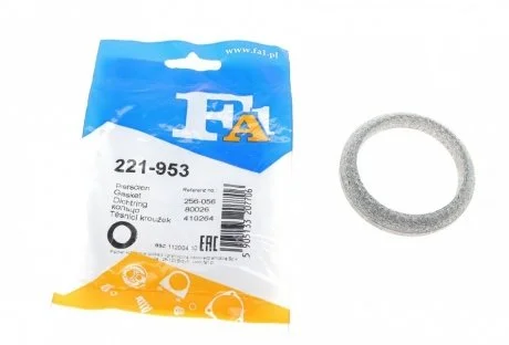 Кольцо выхлопной трубы (52x67x11.5) 19 Clio Logan Sandero Trafic 04- Fischer Automotive One (FA1) 221-953