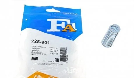 Пружина RENAULT Fischer Automotive One (FA1) 225-901