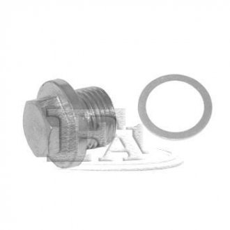 Масляная пробка + шайба G1/2&quot; L=14 G1/2&quot; 14 nitek na cal L=14 Fischer Automotive One (FA1) 257804011 (фото 1)