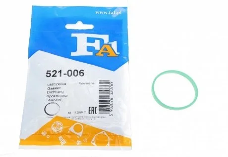 Фото прокладка впускн.коллект.Berlingo,C2,C3,C4 Peugeot 206,207,307 Fischer Automotive One (FA1) 521006 Прокладка впускн.коллект.Berlingo,C2,C3,C4 Peugeot 206,207,307 Fischer Automotive One (FA1) 521006