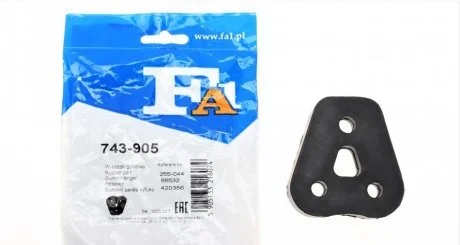 Кріплення глушника Colt -94,Pajero -98,L200 93-,L300 -00 Fischer Automotive One (FA1) 743905