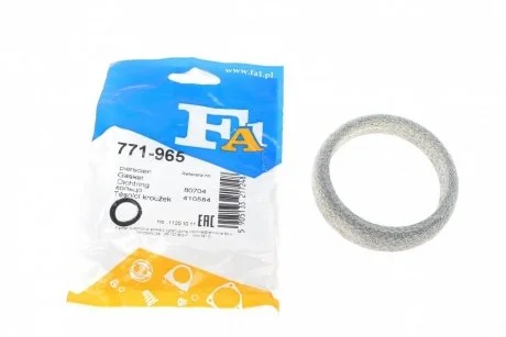 Фото кільце глушника 65*82 mm MAZDA 6 05-,MPV 07- Fischer Automotive One (FA1) 771-965 Кільце глушника 65*82 mm MAZDA 6 05-,MPV 07- Fischer Automotive One (FA1) 771-965