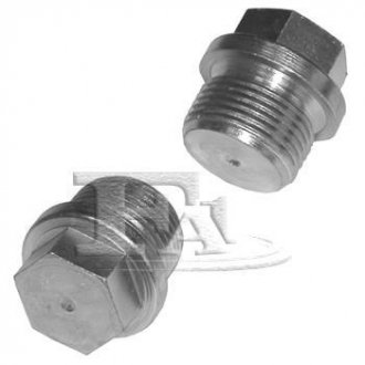 Пробка піддону (злив мастила) M20X1,5 L=14mm DIN 910 OAS 021 Fischer Automotive One (FA1) 862371001 (фото 1)