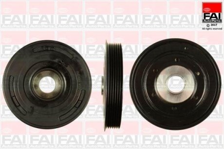 FAI CITROEN Шкив к/вала.C1,C2,C3,Peugeot 1007 1.4HDi FAI AUTOPARTS Fischer Automotive One (FA1) FVD1006