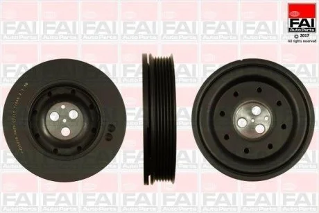 FAI FORD Шкив коленвала Mondeo 01- FAI AUTOPARTS Fischer Automotive One (FA1) FVD1018
